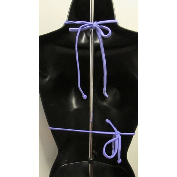 Chica Rica Bikini Swimsuit Triangle Deco Top & Bottom - Picture 3 of 7